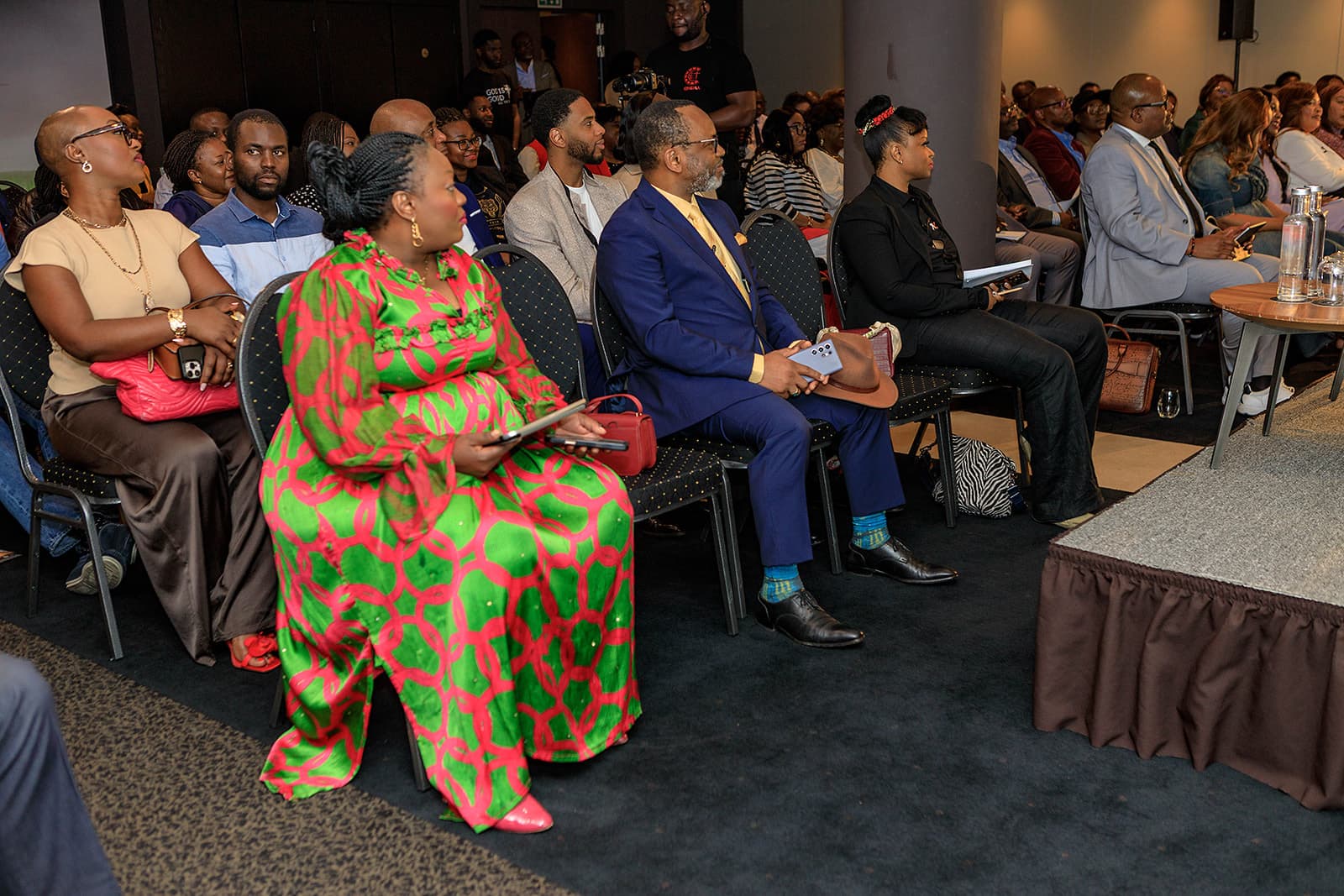 Diambilay Business Center MasterClass session at Richesses d'Afrique Brussels.